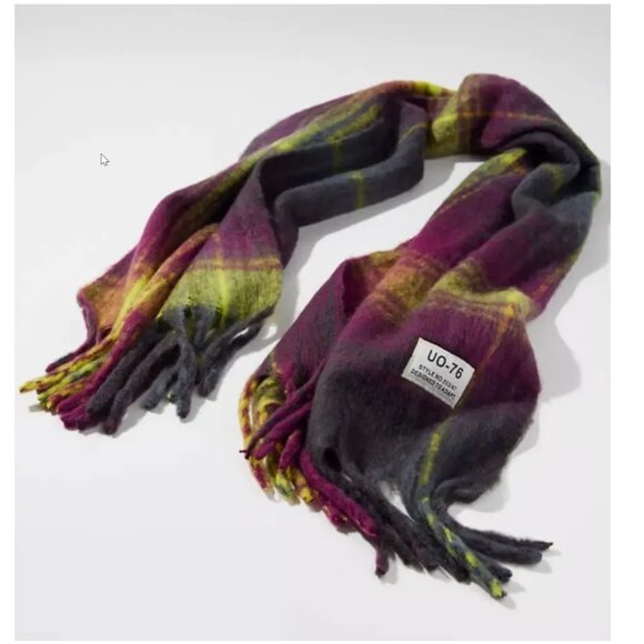 Urban Outfitters Accessories - Urban Outfitters Multicolor Plaid Scarf